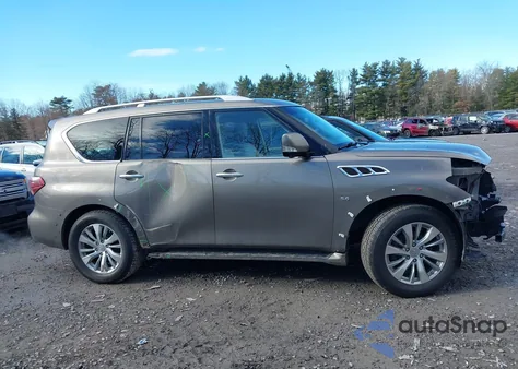 2017 Infiniti Qx80 z USA, uszkodzony, nr VIN JN8AZ2NF2H9646249